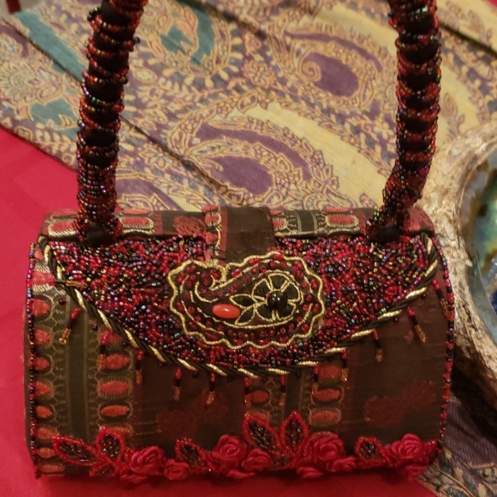 Mini sequenced Cocktail bag - Picture 3 of 4